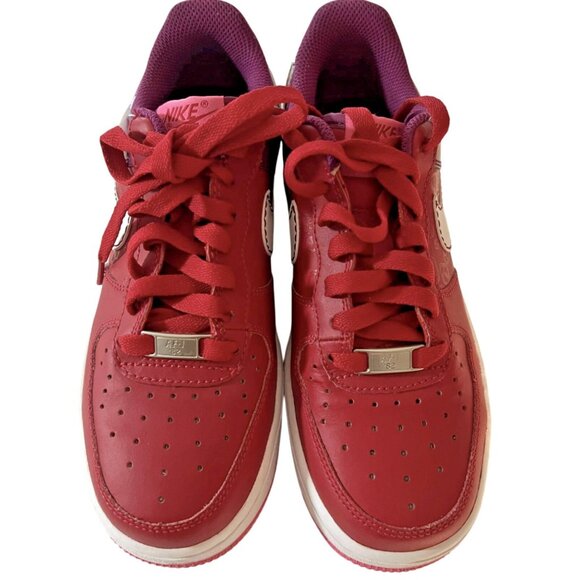 Nike Air Force 1 Shoes Youth Size 4Y Low Top VALENTINES Day edition - Picture 3 of 7